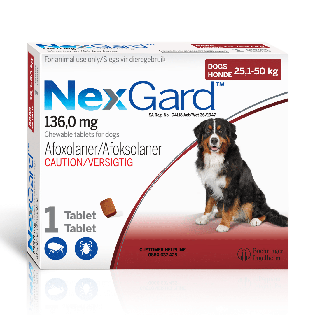 Nexgard 25.1-50kg Single