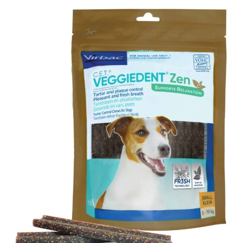 DENTAL CHEWS VEGGIEDENT ZEN CET Small (15)