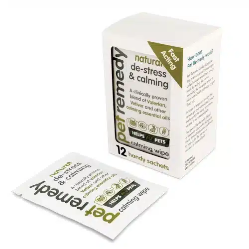 pet remedy calming wipes